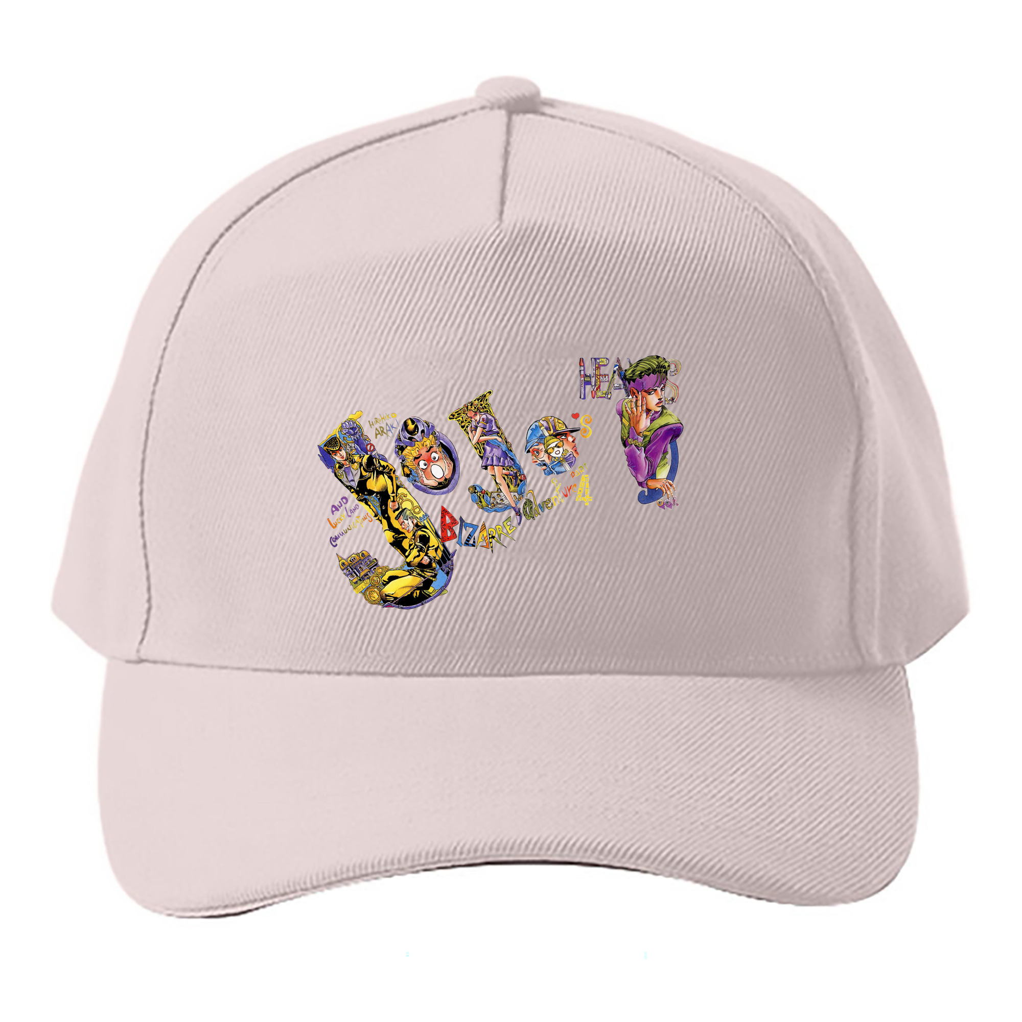 （画像用） ジョジョの奇妙な冒険 JoJo's Bizarre Adventure ベースボールキャップ 綿100％ 男女兼用 帽子 スポーツ